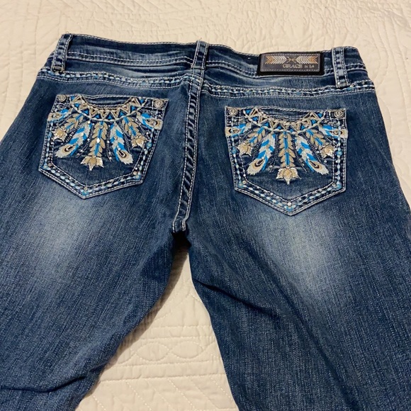Bootcut jeans with detailed pockets - Picture 3 of 6